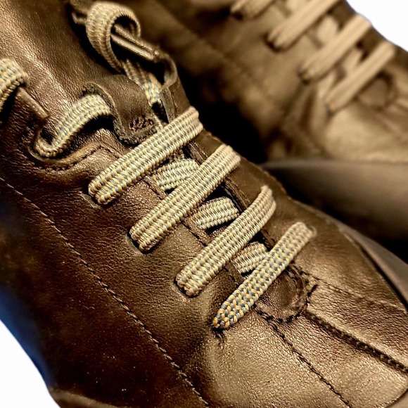 Camper black leather Alicante womens sneaker size 6.5 - Picture 2 of 8